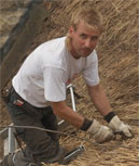 Reithdachdecker Christoph Behrens - Unser Team bei der Arbeit